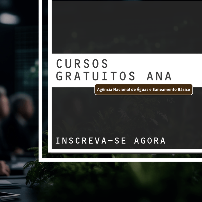 Cursos Gratuitos ANA post pantegeonoticias.com.br