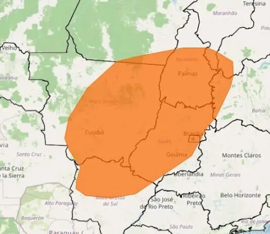 Inmet emite alerta de umidade para Centro-Oeste e outras regiões